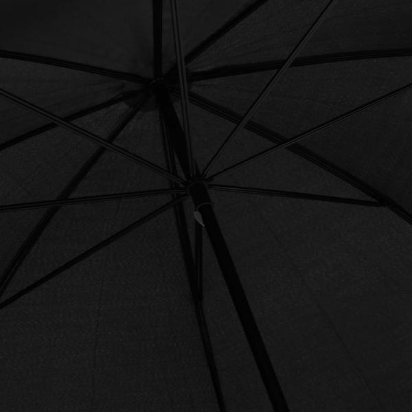 Regenschirm Schwarz 130 cm 