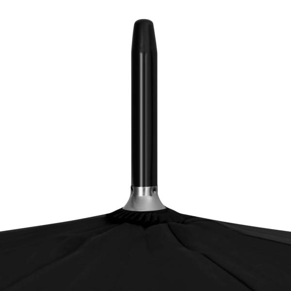 Regenschirm Schwarz 130 cm 