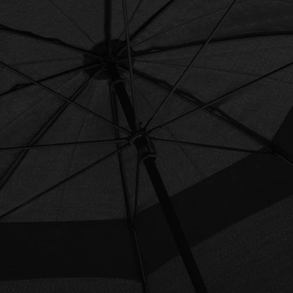 Regenschirm Schwarz 130 cm 