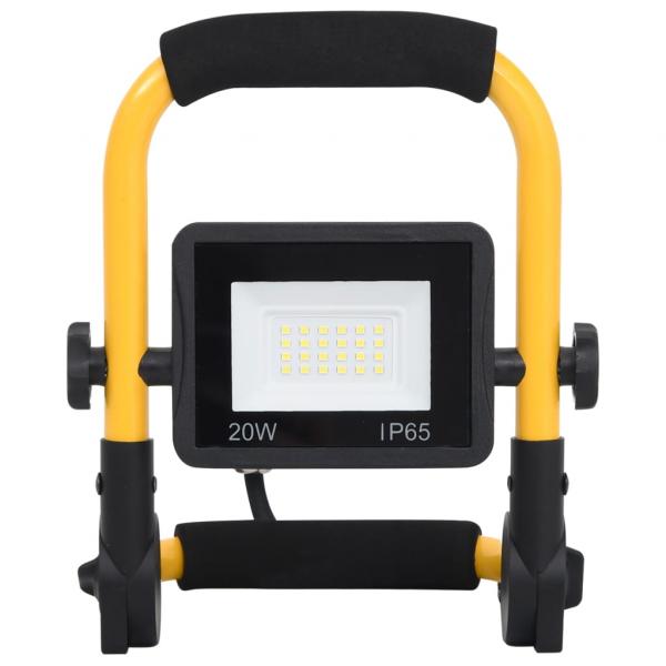 LED-Fluter mit Handgriff 20 W Warmweiß