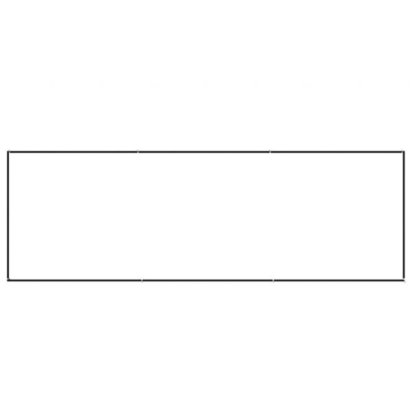 Hundezwinger Schwarz 3 m² Stahl