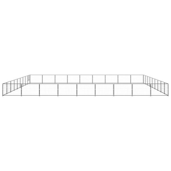 Hundezwinger Schwarz 81 m² Stahl