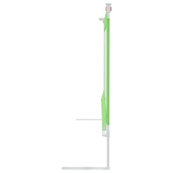 Kleinkind-Bettschutzgitter Grün 90x25 cm Stoff