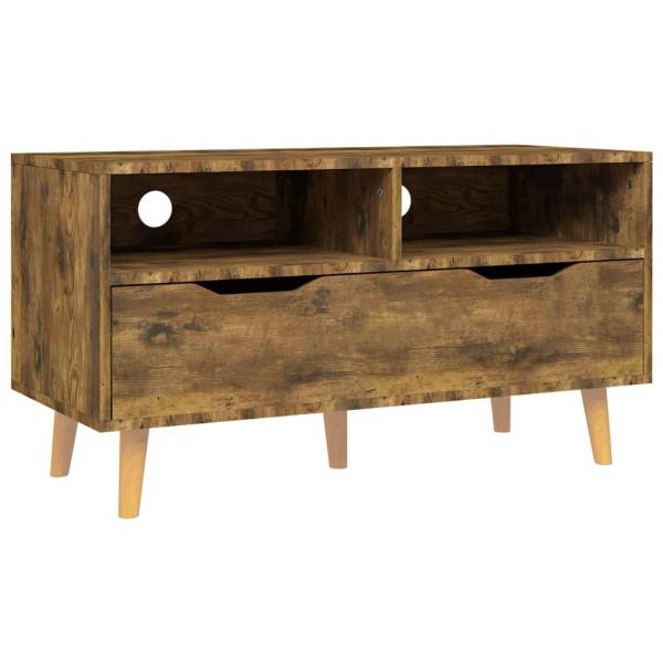 TV-Schrank Räuchereiche 90x40x48,5 cm Holzwerkstoff