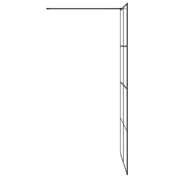 Duschwand für Begehbare Dusche mit Klarem ESG Glas 100x195 cm