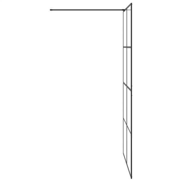 Duschwand für Begehbare Dusche mit Klarem ESG Glas 115x195 cm
