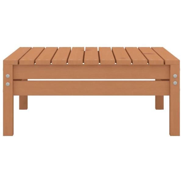 6-tlg. Garten-Lounge-Set Honigbraun Massivholz Kiefer