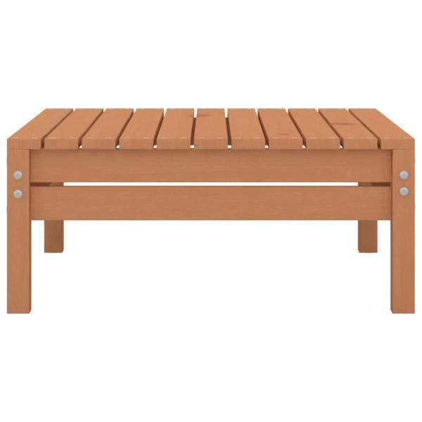 6-tlg. Garten-Lounge-Set Honigbraun Massivholz Kiefer
