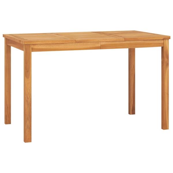 ARDEBO.de - Garden Esstisch 120x70x77 cm Massiv Teakholz