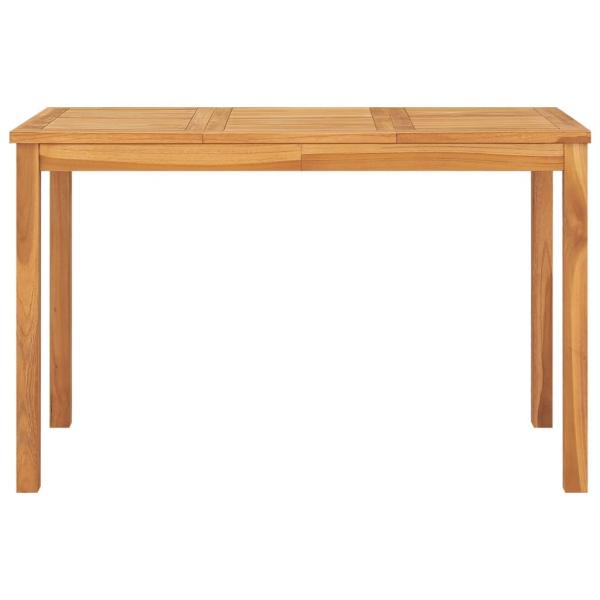 Garden Esstisch 120x70x77 cm Massiv Teakholz
