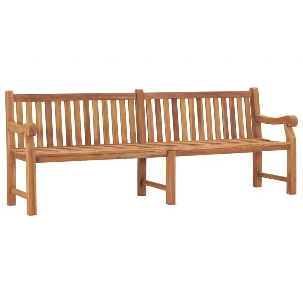 ARDEBO.de - Gartenbank 228 cm Massivholz Teak