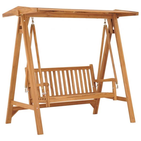 ARDEBO.de - Hollywoodschaukel 170 cm Massivholz Teak