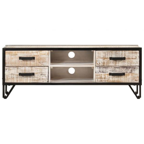 ARDEBO.de - TV-Schrank 110x30x41 cm Massivholz Akazie