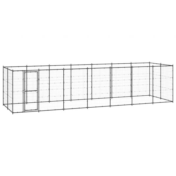 ARDEBO.de - Outdoor-Hundezwinger Stahl 16,94 m²