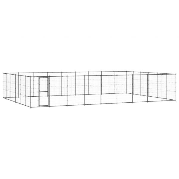 ARDEBO.de - Outdoor-Hundezwinger Stahl 65,34 m²