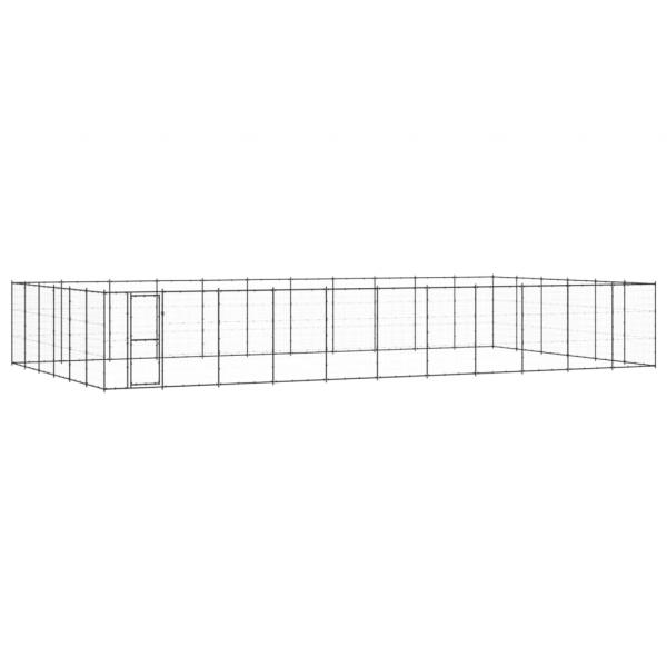 ARDEBO.de - Outdoor-Hundezwinger Stahl 79,86 m²