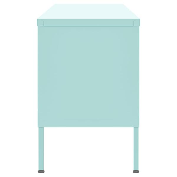 TV-Schrank Minzgrün 105x35x50 cm Stahl    