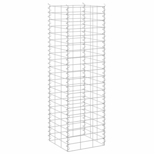 Gabionen-Hochbeete 3 Stk. 30x30x100 cm Eisen