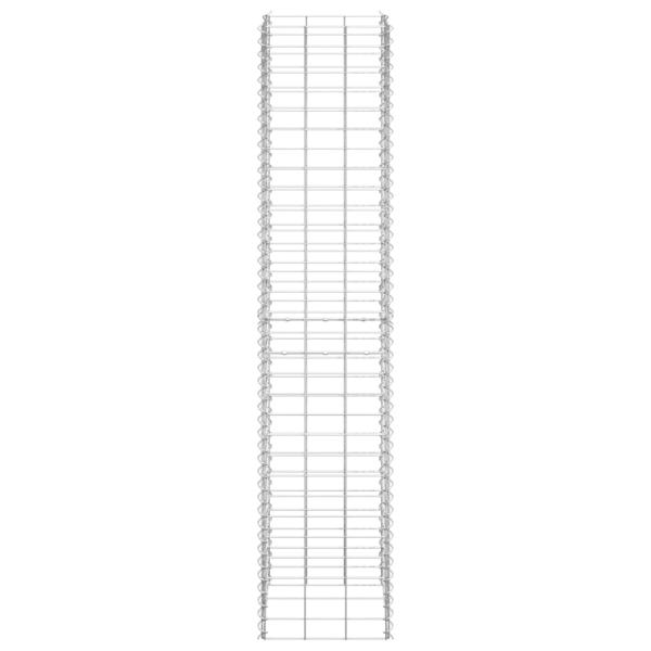 Gabionen-Hochbeete 3 Stk. 30x30x150 cm Eisen