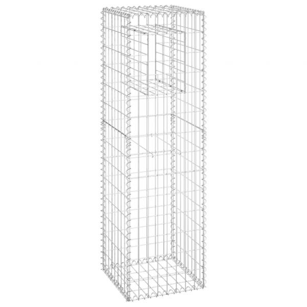 Gabionensäule 40x40x140 cm Eisen