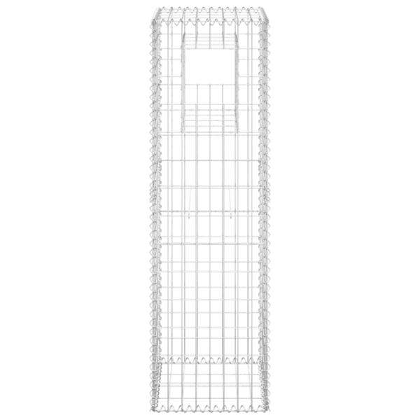 Gabionensäule 40x40x140 cm Eisen