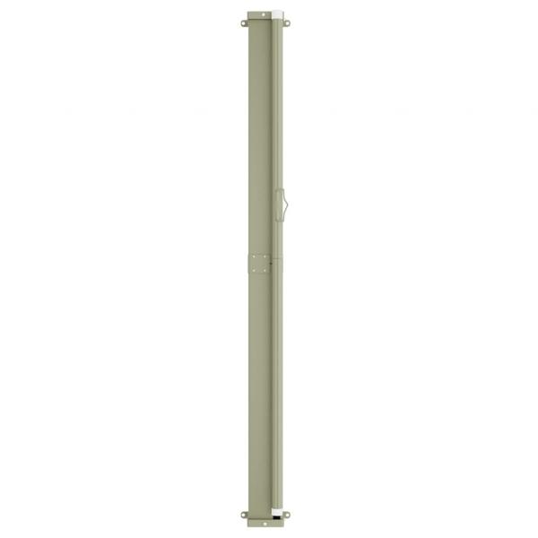 Seitenmarkise Ausziehbar 117x600 cm Braun