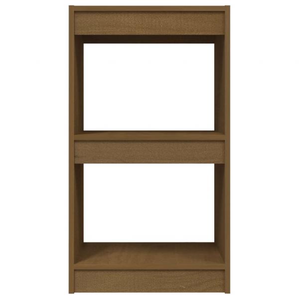 Bücherregal Honigbraun 40x30x71,5 cm Massivholz Kiefer