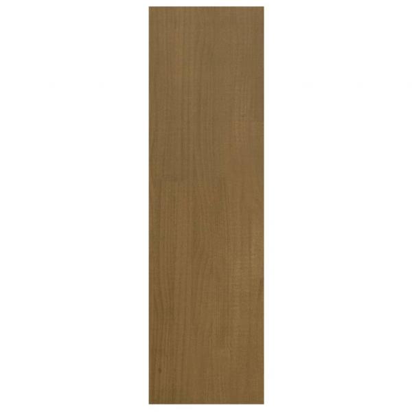 Bücherregal/Raumteiler Honigbraun 40x30x103,5 Massivholz Kiefer