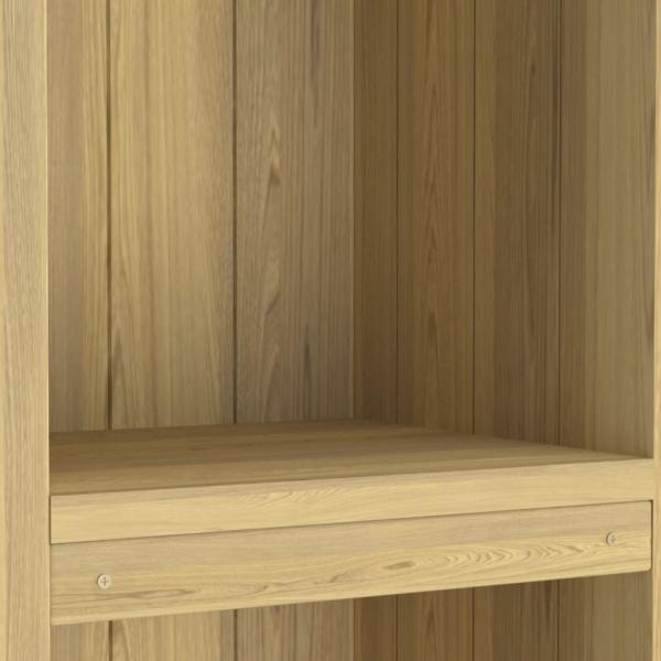 Geräteschuppen 40x33x222 cm Kiefernholz Imprägniert 