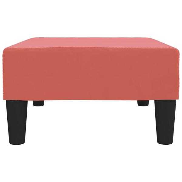Fußhocker Rosa 78x56x32 cm Samt