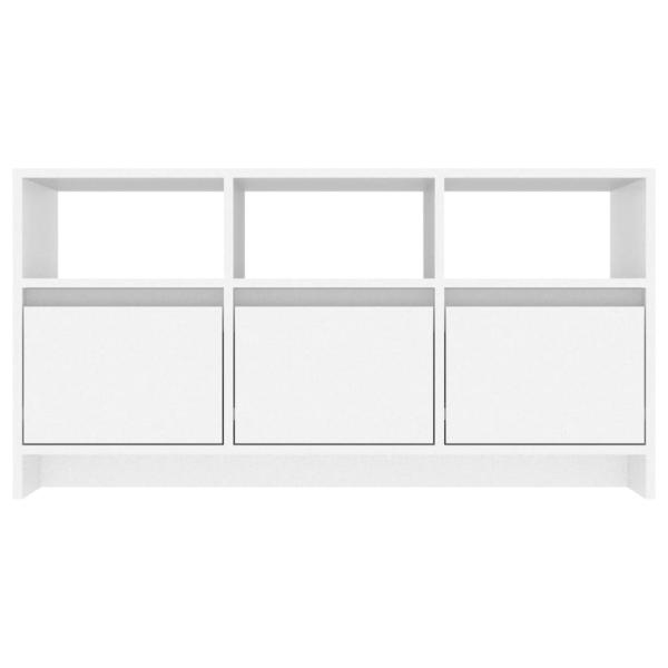 TV-Schrank Weiß 102x37,5x52,5 cm Holzwerkstoff