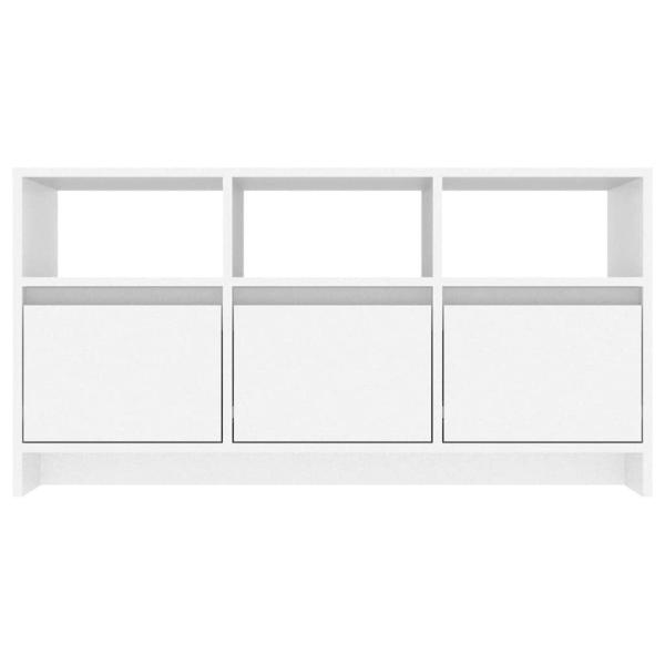 TV-Schrank Weiß 102x37,5x52,5 cm Holzwerkstoff
