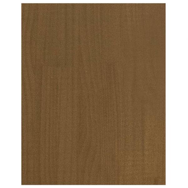 TV-Schrank Honigbraun 70x33x42 cm Massivholz Kiefer