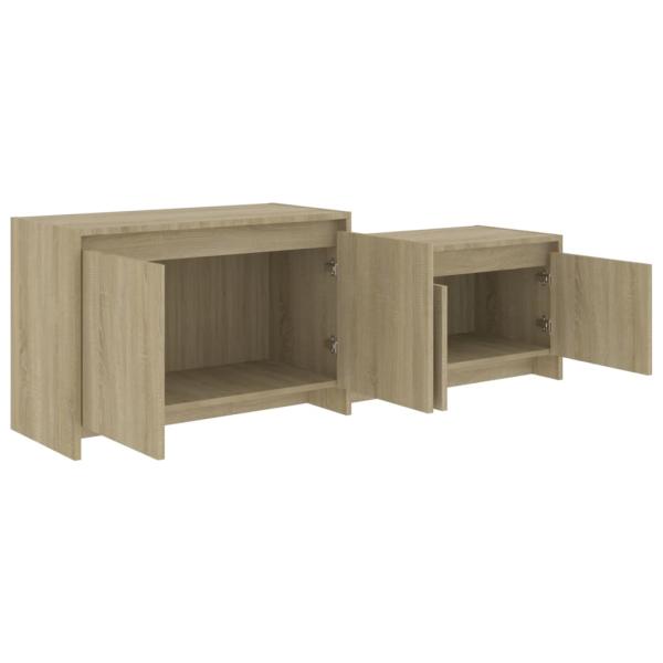 TV-Schrank Sonoma-Eiche 146,5x35x50 cm Holzwerkstoff