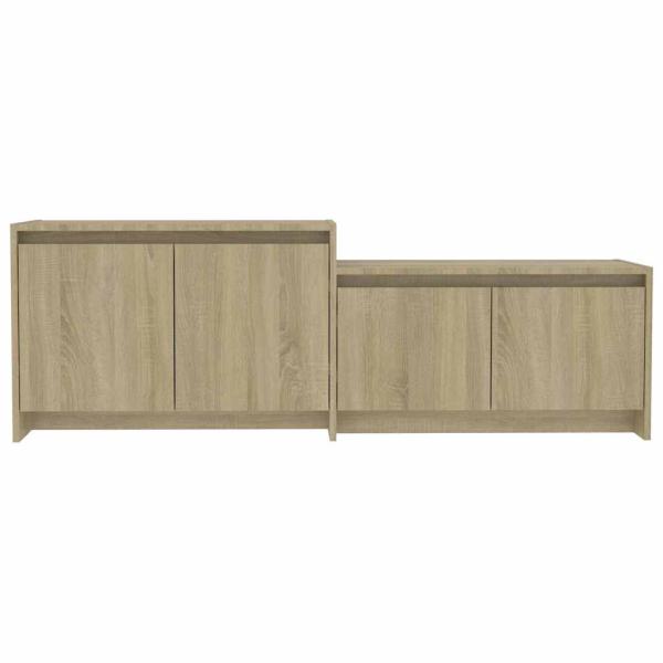 TV-Schrank Sonoma-Eiche 146,5x35x50 cm Holzwerkstoff