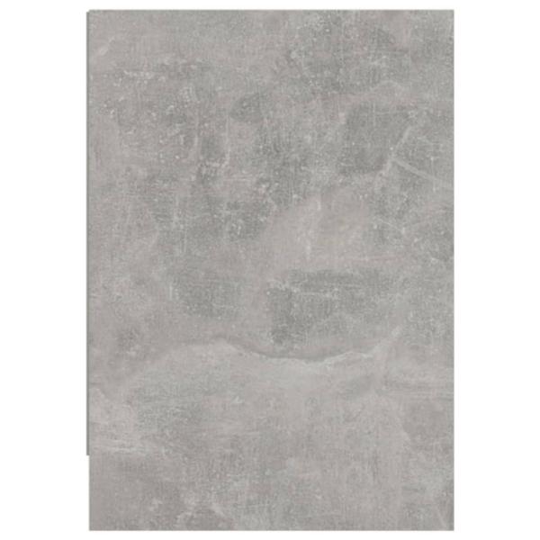 TV-Schrank Betongrau 146,5x35x50 cm Holzwerkstoff