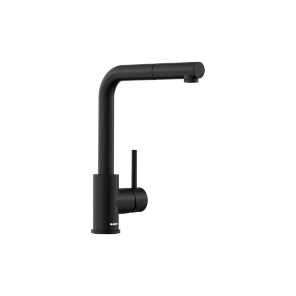 ARDEBO.de Blanco Mila-S Küchenarmatur, Hochdruck, schwarz matt (526660)