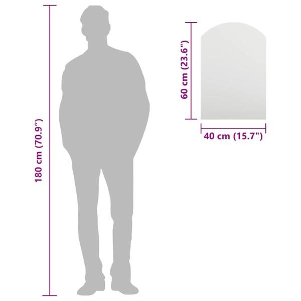 Spiegel 60x40 cm Glas