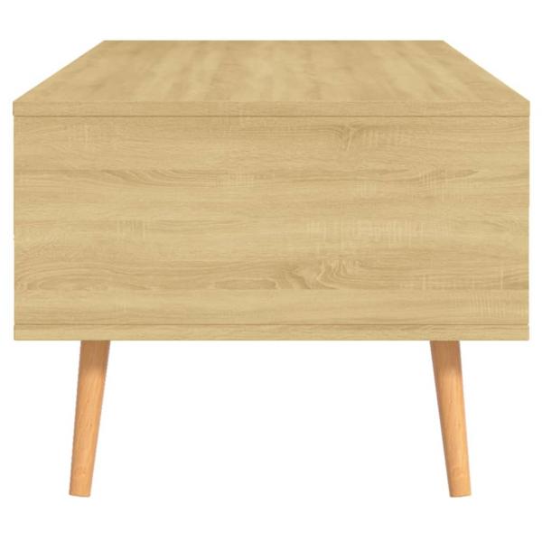 Couchtisch Sonoma-Eiche 100x49,5x43 cm Holzwerkstoff