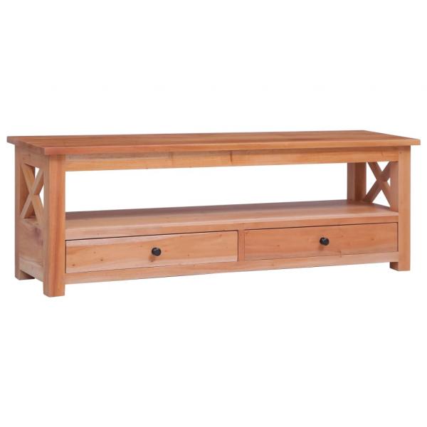 ARDEBO.de - TV-Schrank 115x30x40 cm Massivholz Mahagoni