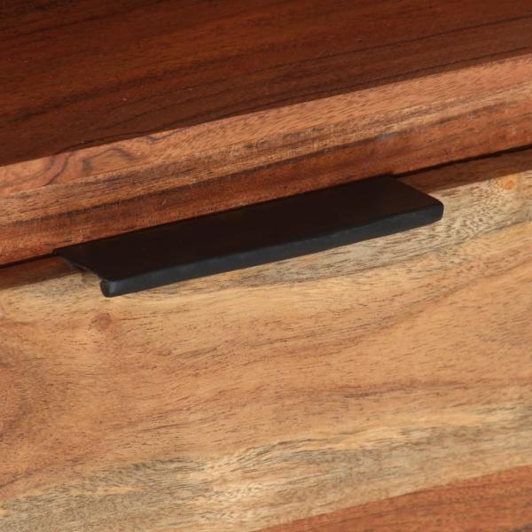 TV-Schrank 110x30x40 cm Massivholz Akazie 
