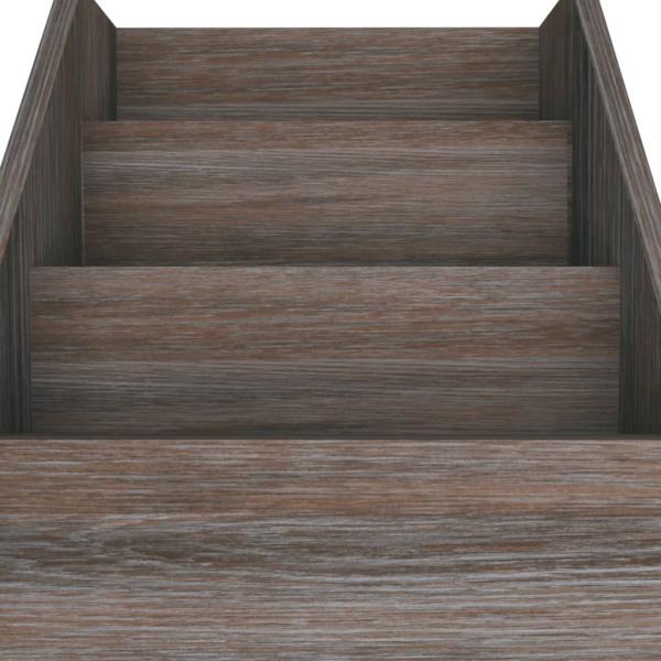Kinder-Bücherregal Grau Sonoma-Eiche 71x30x78,5cm Holzwerkstoff