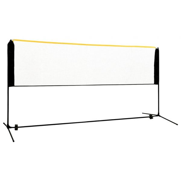 ARDEBO.de - Badmintonnetz Verstellbar 300x103x94-158 cm Metall