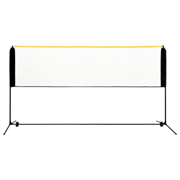 Badmintonnetz Verstellbar 300x103x94-158 cm Metall  