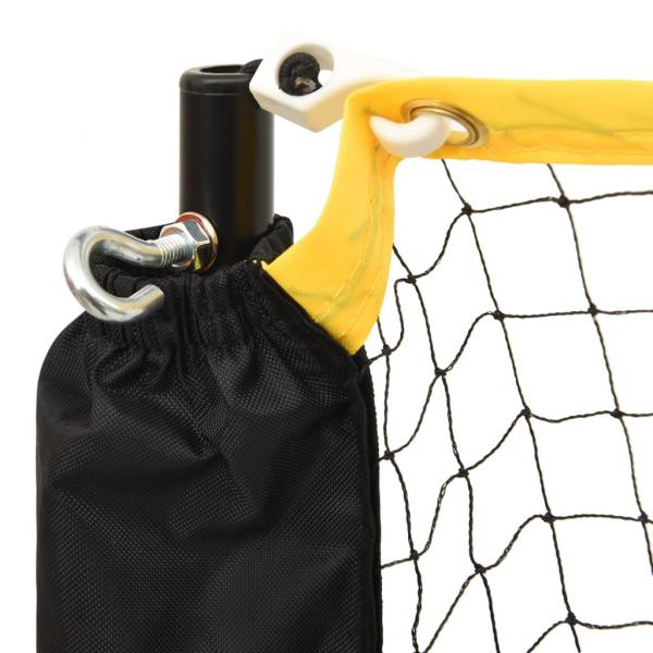 Badmintonnetz Verstellbar 300x103x94-158 cm Metall  