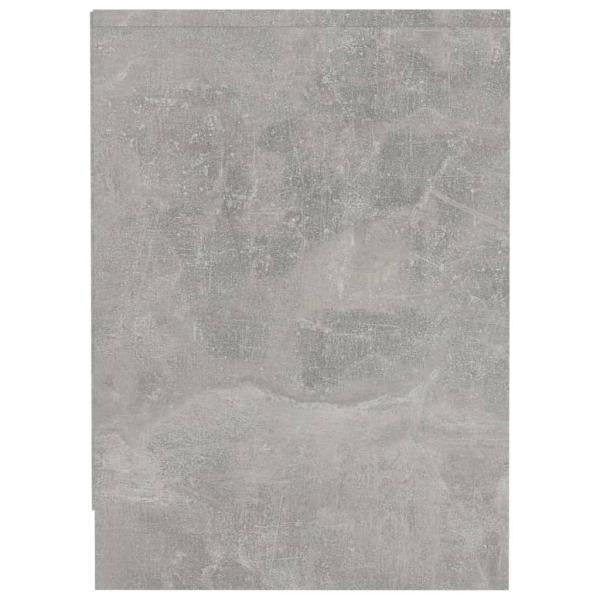 TV-Schrank Betongrau 102x37,5x52,5 cm Holzwerkstoff