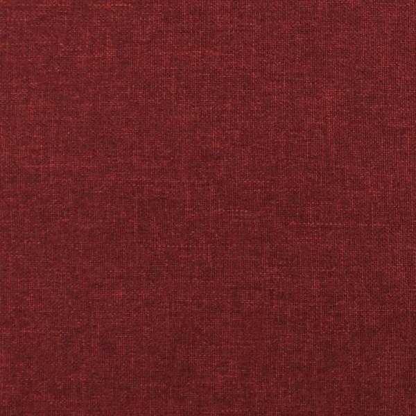 Massagesessel Weinrot Stoff