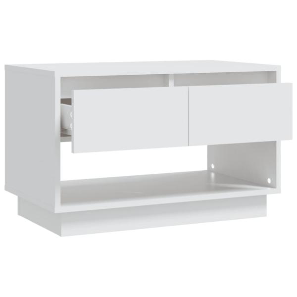 ARDEBO.de - TV-Schrank Weiß 70x41x44 cm Holzwerkstoff