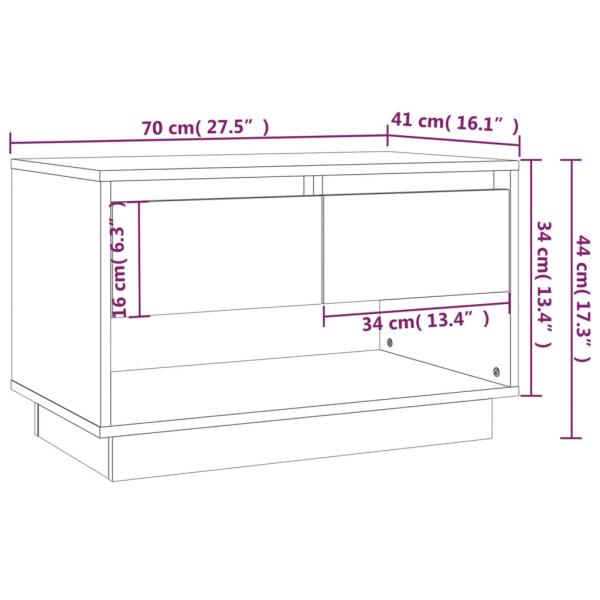 TV-Schrank Sonoma-Eiche 70x41x44 cm Holzwerkstoff