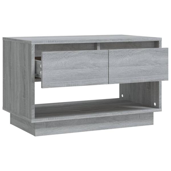 ARDEBO.de - TV-Schrank Grau Sonoma 70x41x44 cm Holzwerkstoff